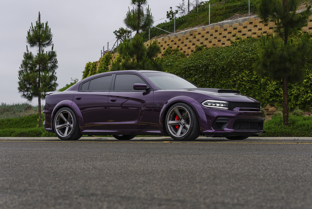 2023 Dodge Charger Hellcat - American Racing TTF - Gray | Wheel Pros